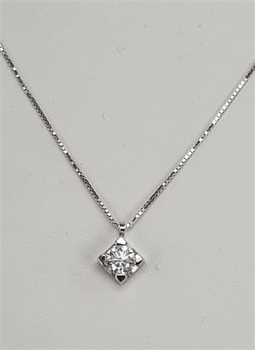 Halskette Recarlo Dame Maria Teresa in Weißgold Diamante 0.38 Ct XB350/037 - XB350/037